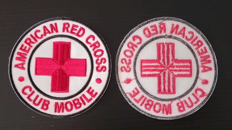 Reproduction WW2 US Civilian American Red Cross ARC Club Mobile Patch  gallery