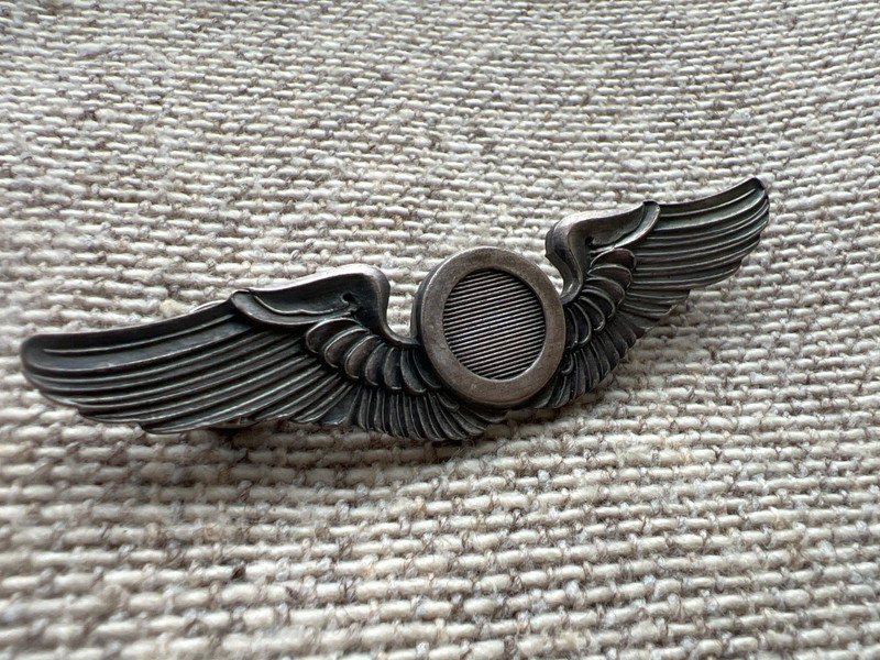 ww2 US Army Air Forces: Combat Observer Badge Wings - full size gallery