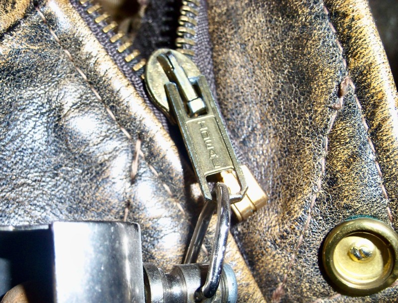 WWII Flying Tigers AVG A2 pilot leather bomber jacket distressed Size 42 Repro gallery