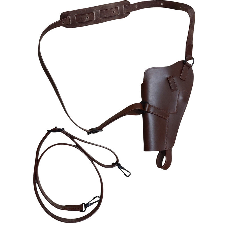 M7 M1911 Dark brown Leather Shoulder Holster Leather-RIGHT HAND gallery