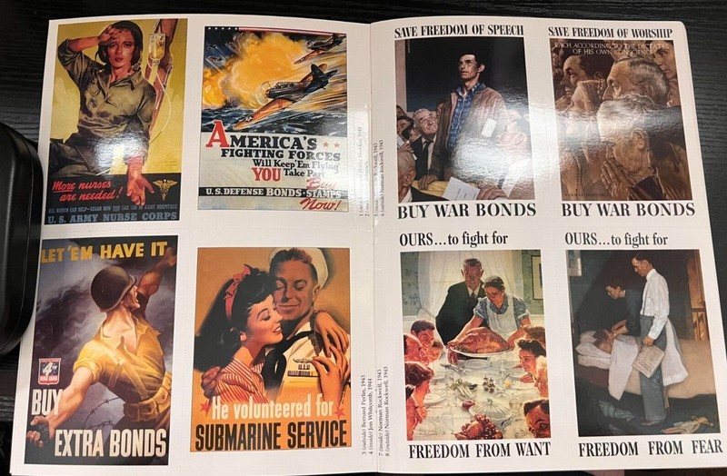 WW2 ERA POSTER ART POSTCARDS ,LADY POWER~WE CAN DO IT~ROSIE & OTHERS SEE PICS gallery