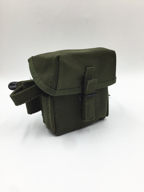 WWIIWW2 US Vietnam Army M1956 M16 Universal Short Canvas Pack Bag Pouch Tool Kit gallery