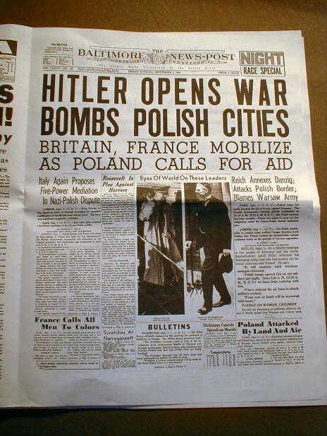 15 newspapers 1933-1946 KRYSTALLNACHT Holocaust Seen as front page news JUDAICA gallery