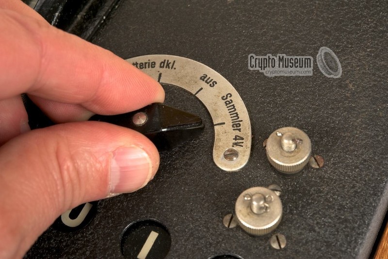 Enigma Machine Aluminium Battery Control Metal Plate German World War WWII gallery