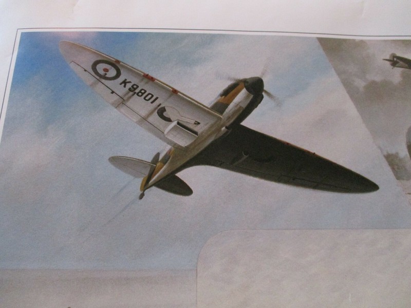 1994 THE GUILD OF AVIATION ARTIST, WORLD WAR II FIGHTER PLANE POSTER, 28 X 19 gallery