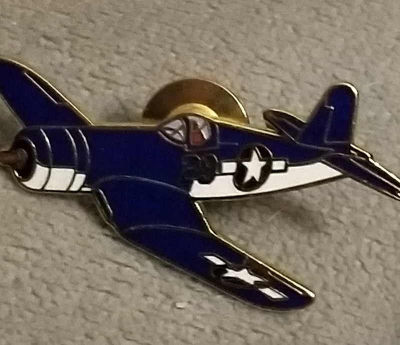 WWII Fighter Planes: Spitfire Corsair P-40 Hat Tie Pins, Tablo FRANCE gallery