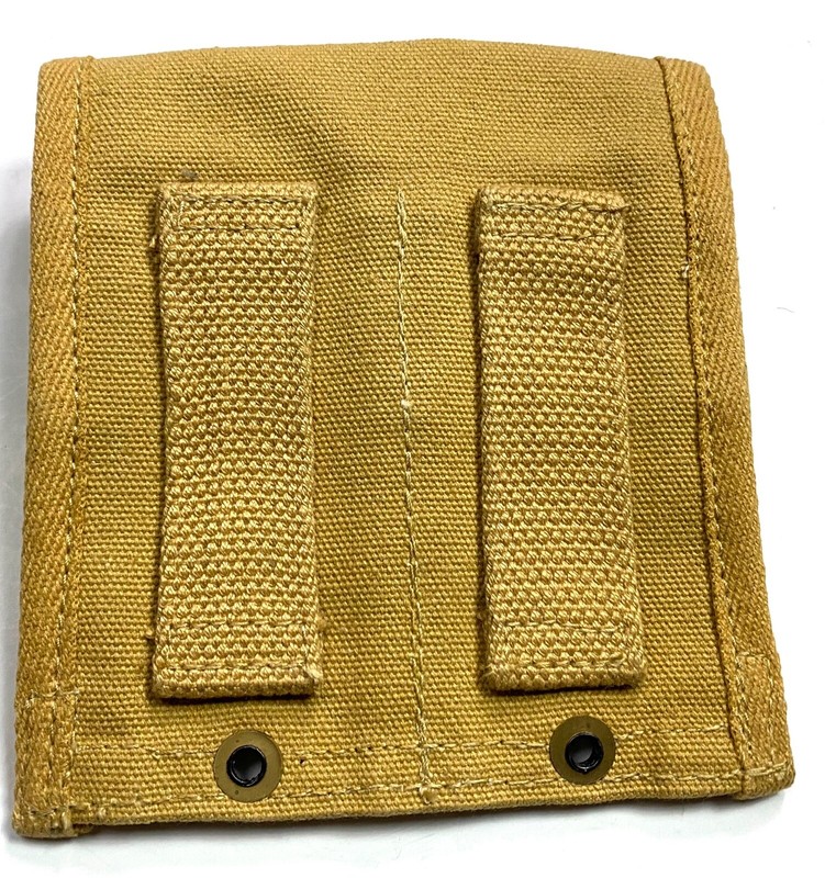 WWII M1 CARBINE RIFLE 15RD EQUIPMENT BELT AMMO POUCH-KHAKI gallery