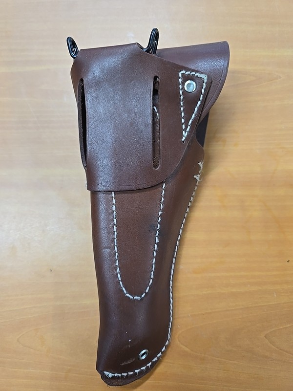 Reproduction US ARMY INFANTRY M1936 M1911 M1911A1 .45 PISTOL HOLSTER-R LEATHER gallery