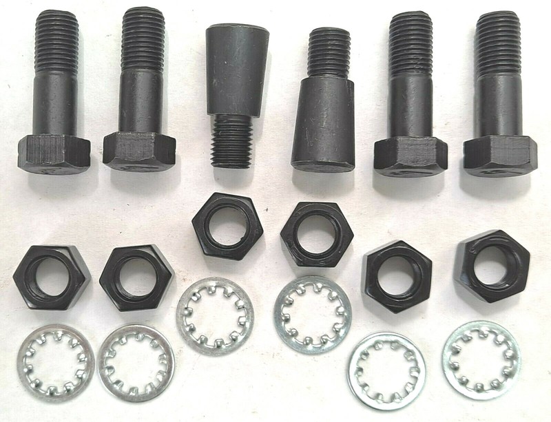 willys MB, ford GPW ✅(632156 632157-K) Flywheel Dowel Bolts & Bolt Kit, F Marked gallery