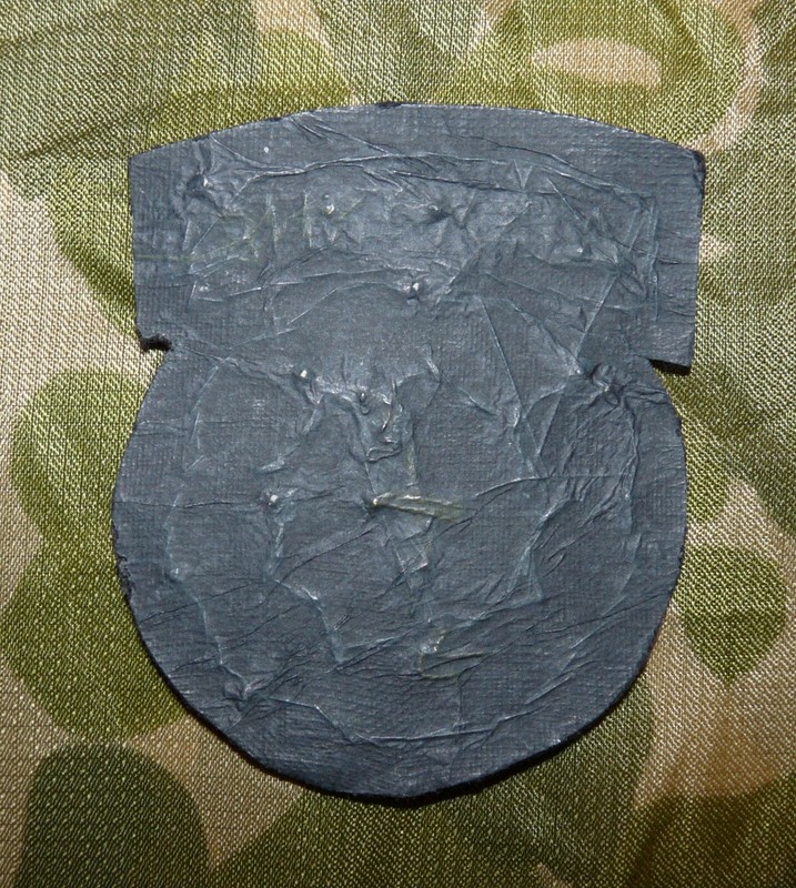 WW2 US Army 9th Airborne (Ghost) Division Bullion Embroidered Blazer Badge gallery