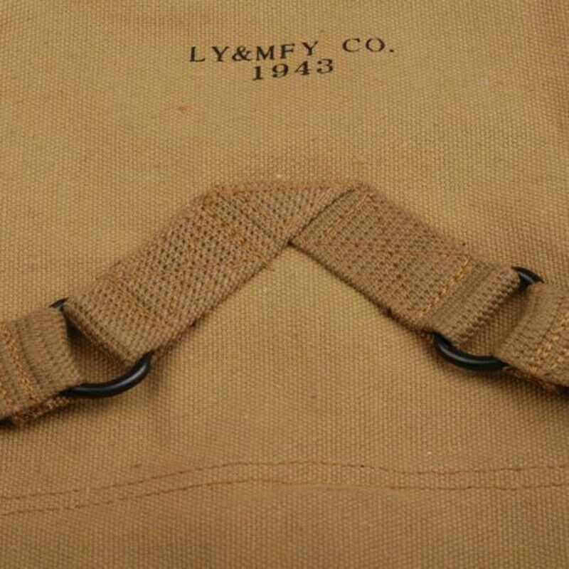 WW2 WWII US ARMY M1928 FIELD HAVERSACK KNAPSACK CANVAS BACKPACK EQUIPMENT gallery