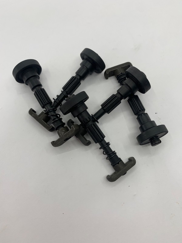 M1 GARAND TYPE 2 LOCKBAR PINION ASSEMBLY ORIGNIAL GI WITH REPRO BAR.