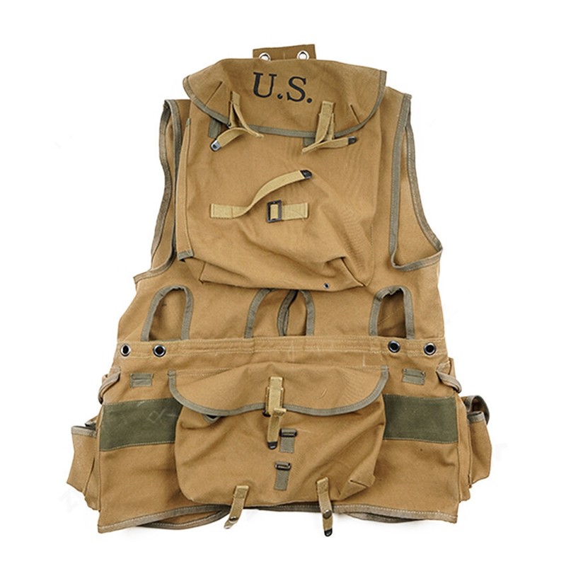 WW2 US ARMY D-DAY INVASION RANGER NORMANDY 1944/LANDING VEST KHAKI gallery