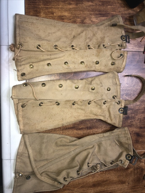 ww2 P.J.AN Army Leg Wrappings