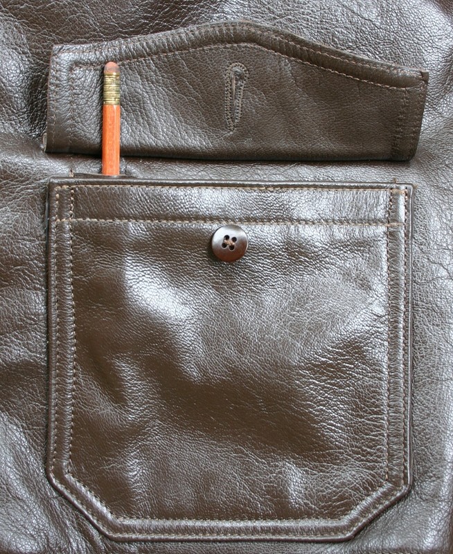PRE WW-2 M-422 LEATHER FLIGHT JACKET SHEELEY PARACHUTE BUILD G-1, M-422A , A-2 gallery