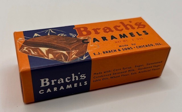 WW2 K Ration Reproduction Brach’s Caramel Box