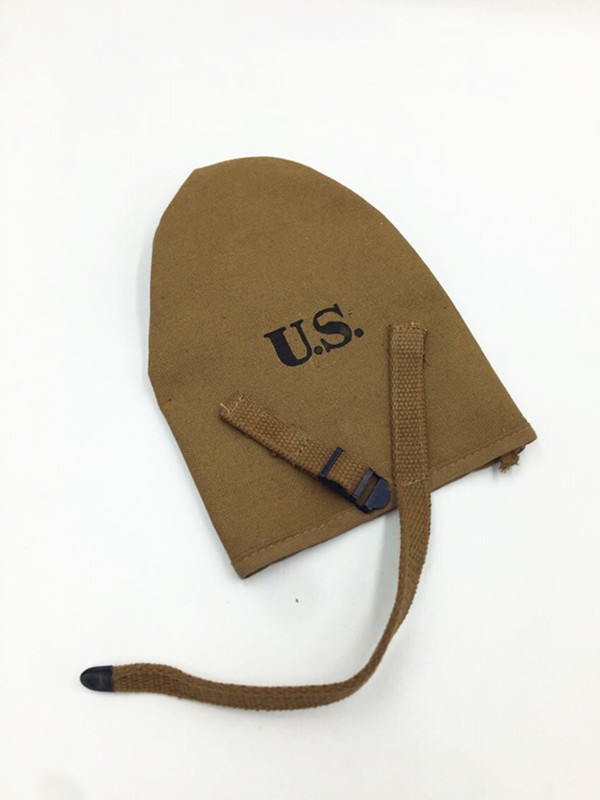 WW2 US Army Usmc Marine M1910 T-Handle Shovel Canvas Cover Pouch Khaki gallery