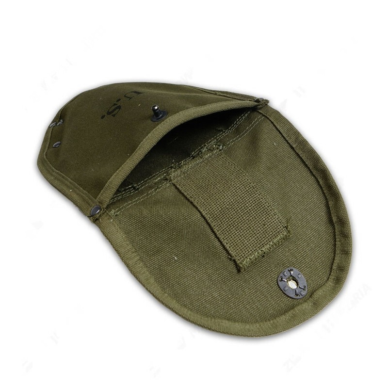 WWII WW2 US M1945 Folding Spade Shovel Cover Army Green gallery