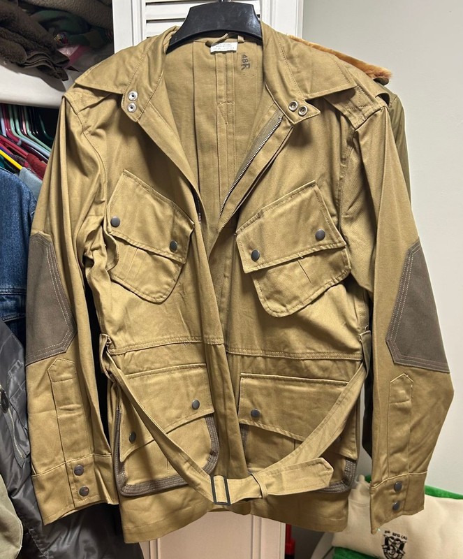 Replica WWII US Paratrooper Reinforced M42 Jump Jacket