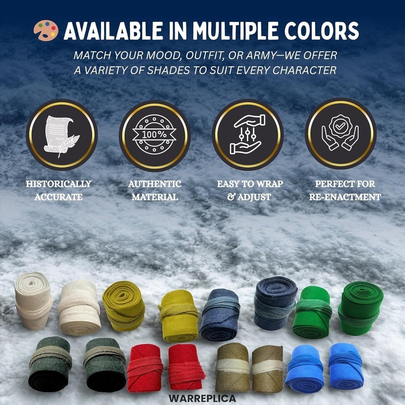 Wool Leg Wraps | Historical Reenactment Gear gallery