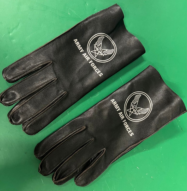ARMY AIR FORCES TYPE B-3 SUMMER FLYING GLOVES-SZ MEDIUM