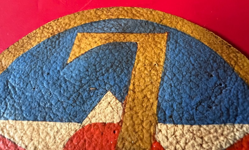 7TH ARMY AIR FORCES HAND PAINTED SHOULDER PATCH gallery