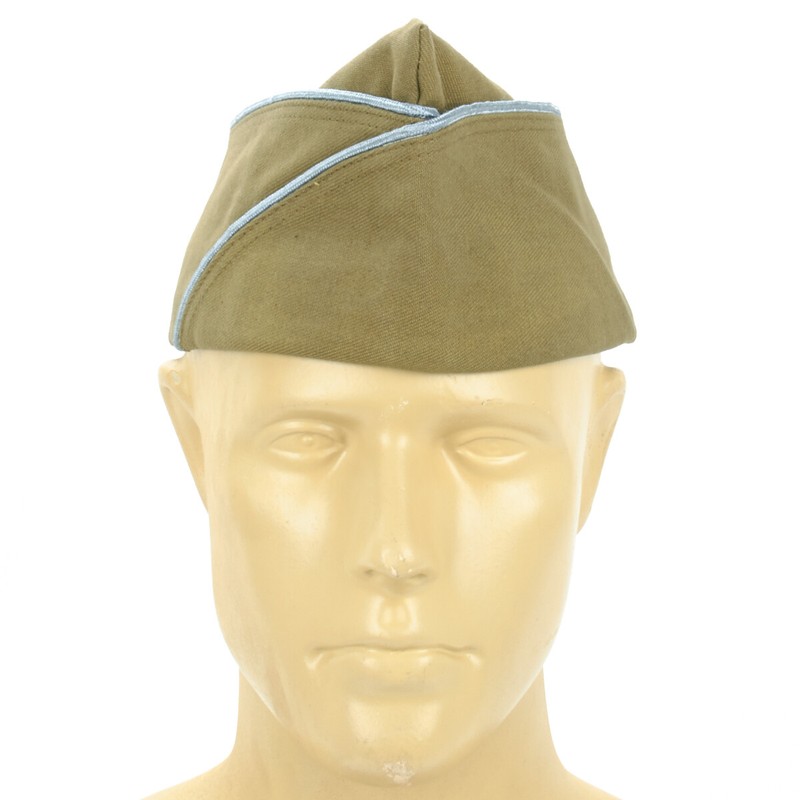 U.S. WWII Garrison Cap PX with Infantry/Paratrooper Blue Piping-7 (56 cm)