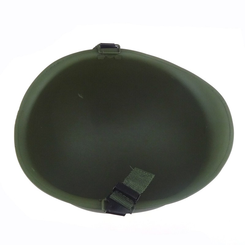 WWII WW2 US Army M1 Milirary Steel Helmet Green Seam America Helmet gallery