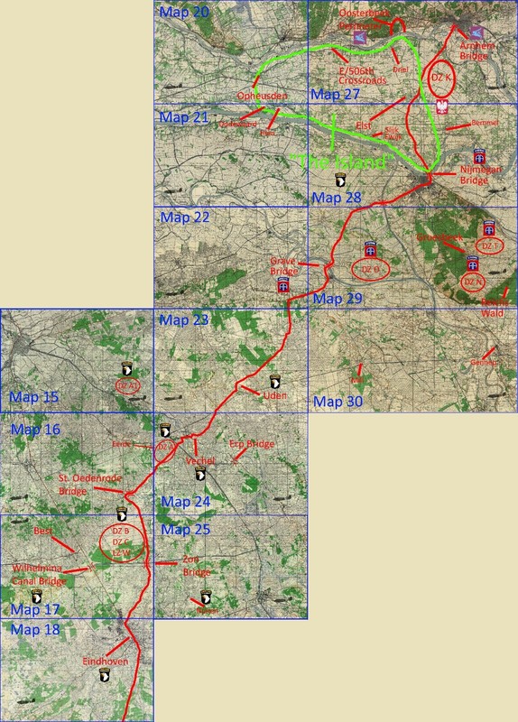 WW2 Groesbeek Map 29- Operation Market Garden gallery