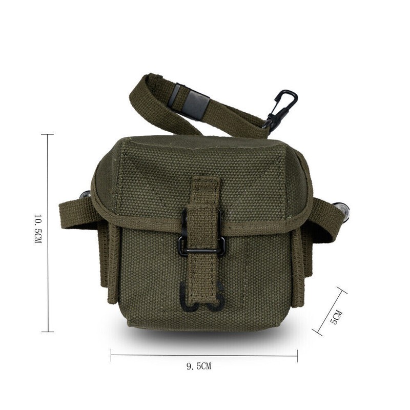 WW2 WWII US ARMY VIETNAM WAR M1956 M16A1 SHORT TYPE AMMO POUCH AND 1ST AID GEAR