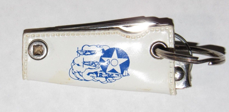Tuskegee Airmen~Heart of Virginia Chapter 1988 Reunion Keychain/Pen Knife