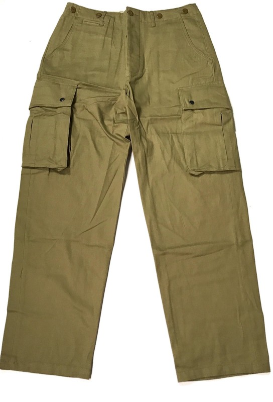 WWII US AIRBORNE PARATROOPER UNREINFORCED M42 JUMP TROUSERS-3XLARGE gallery