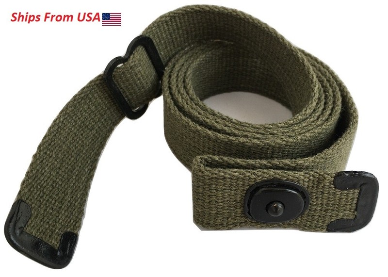 (PACK OF 20) M1 Carbine WWII Reproduction Canvas 1.00″ Rifle Sling OD Green