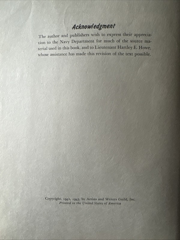 World War II era "Fighting Ships of the USA" book by Comander V. Blakeslee 1943 gallery