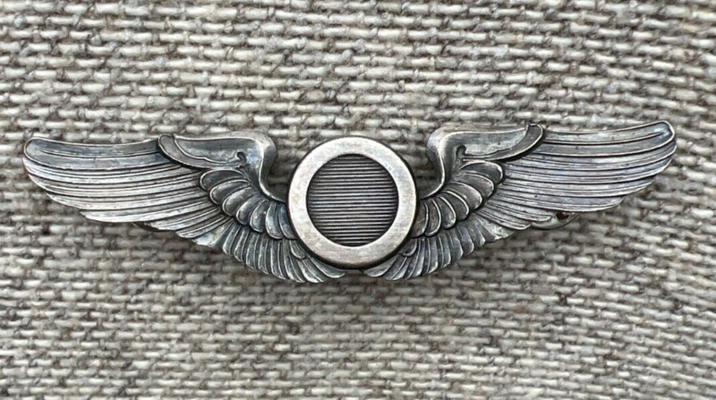 ww2 US Army Air Forces: Combat Observer Badge Wings - full size