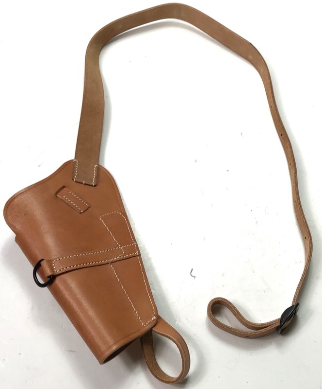 WWII US .45 PISTOL M3 SHOULDER HOLSTER-NATURAL BROWN gallery