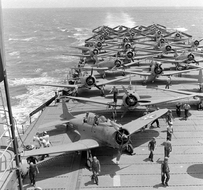 WW2 Photo WWII US Navy Aircraft Carrier USS Enterprise CV-6 World War Two/ 7144