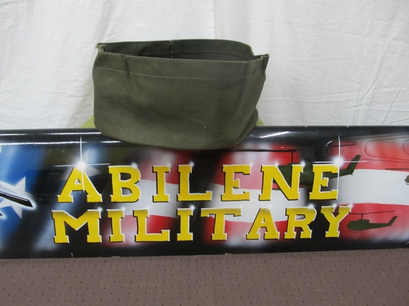 US Canvas Collapsible Wash Basin NO Markings