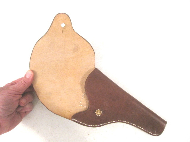 WWII US Army Flap Holster w/US Logo for .38 S&W Victory Revolver - Reproduction gallery