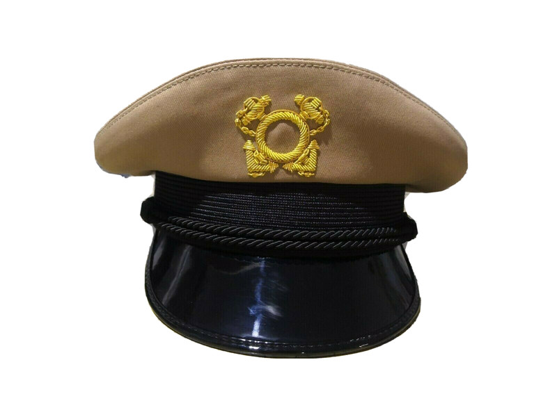 USA Replica Captain’s Hat Skipper’s Hat Yachting Hat khaki version Brand New