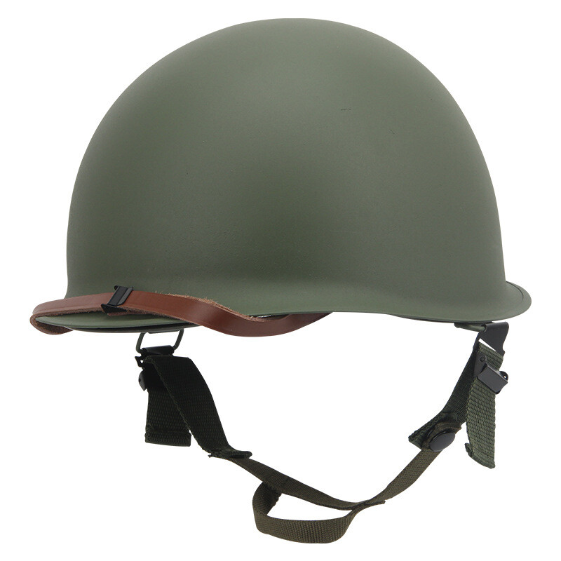 US WW2 M1 Double Helmet w/ Chin Strap Army Military Reproduction WWII 2024 NEW