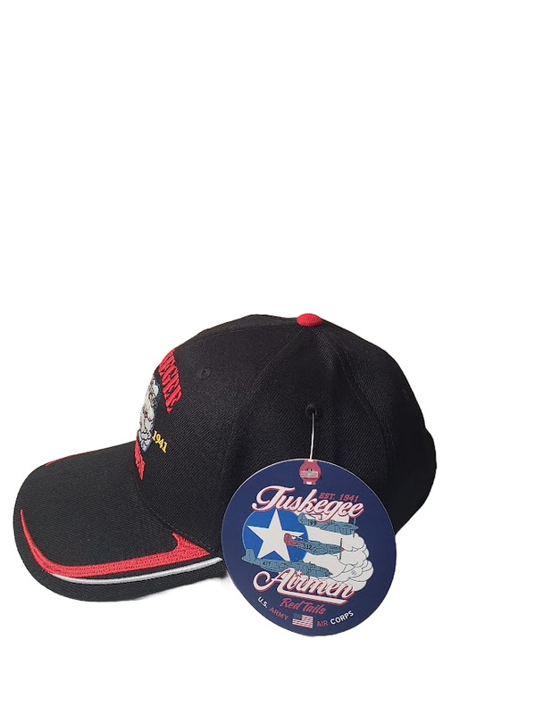 Tuskegee Airmen CAF Redtails Air Force Hat African American Legends Cap Patches gallery