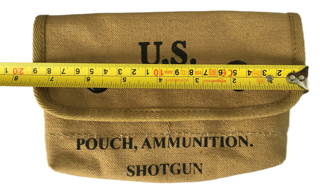 U.S. WWII Shotgun Shell Pouch Khaki gallery