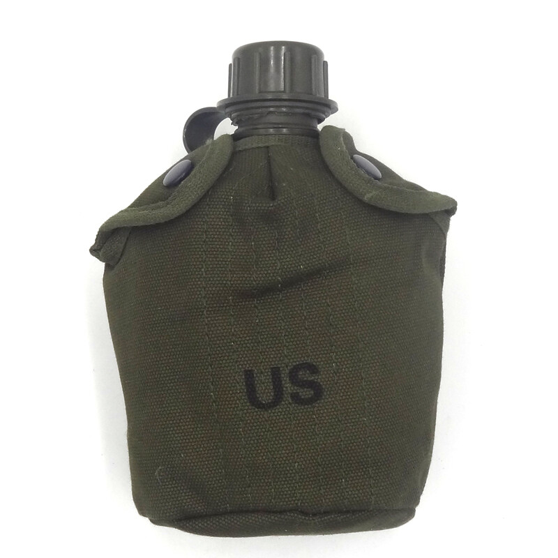 VIETNAM WAR ARMY USMC MILITARY M56 M1956 CANTEEN AND COVER