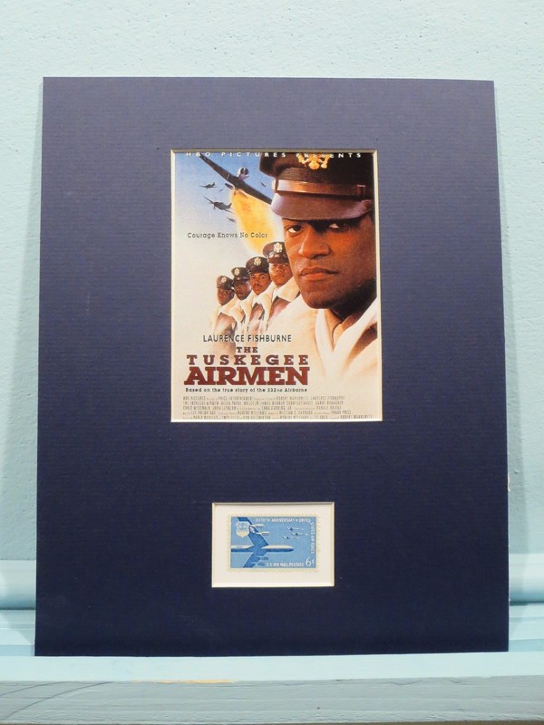 The Tuskegee Airmen and the Red Tails & the stamp honoring the Air Force