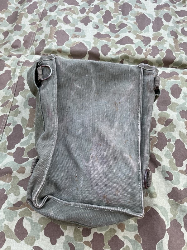 WWII US ARMY GP Ammo Thomson Shoulder Bag Carry Pouch With Strap gallery
