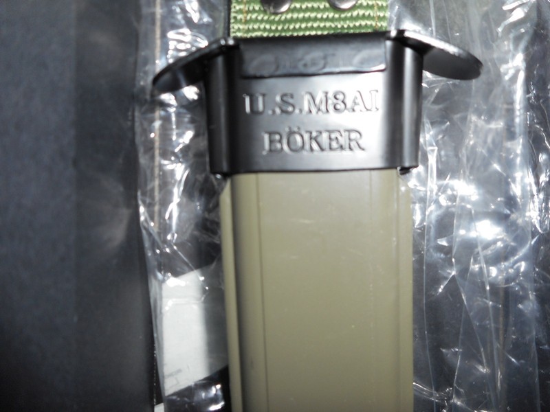 NOS WWII US Army H. Boker plus M3 trench knife w/ scabbard last one !!! gallery