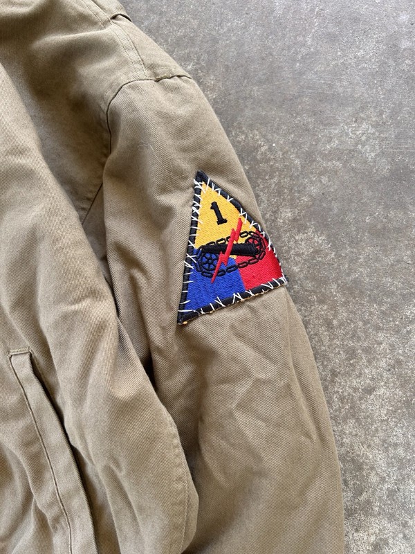 ATF Co. Tanker Jacket Combat Winter Hand Painted Size Medium gallery