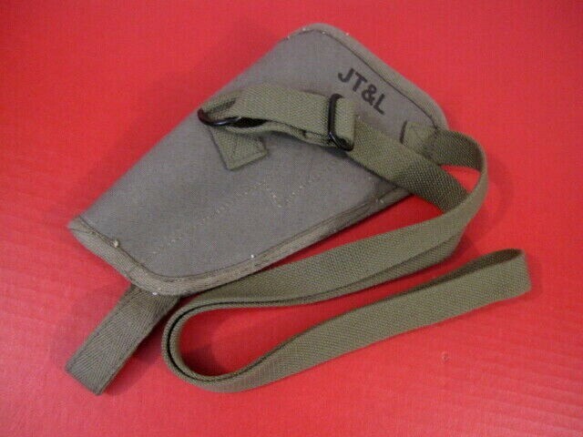 WWII US Army M3 Style OD Canvas Shoulder Holster for Colt M1911 45acp - Repro gallery