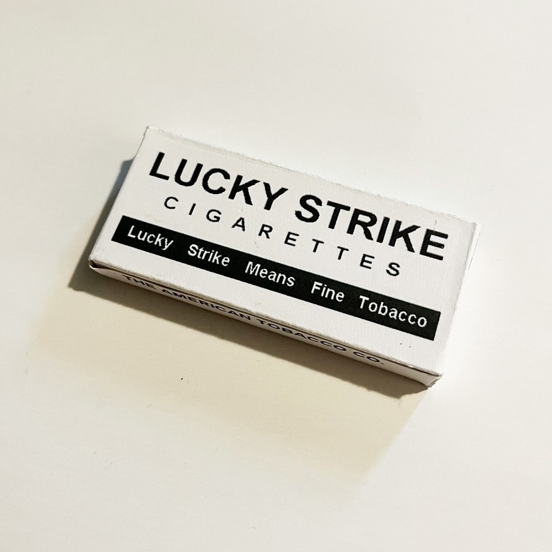 WWII 1940’s K-Ration Lucky Strike Replica Prop Packaging